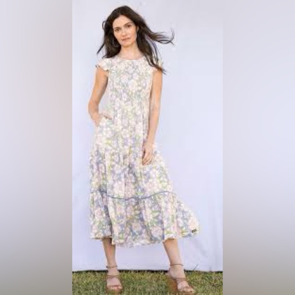 Matilda Jane Dream Chasers You Are Wonderful Midi Dress Size Small